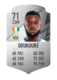 Cheick Doukouré Rare 71 OVR