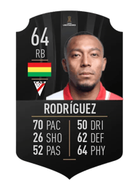 Edemir Rodríguez CONMEBOL LIBERTADORES 64 OVR