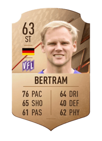 Sören Bertram Rare 63 OVR