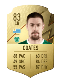 Sebastián Coates Rare 83 OVR