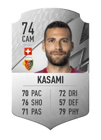 Pajtim Kasami Rare 74 OVR