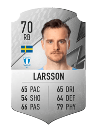 Eric Larsson Rare 70 OVR