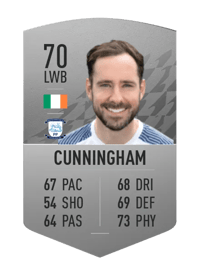 Greg Cunningham Common 70 OVR