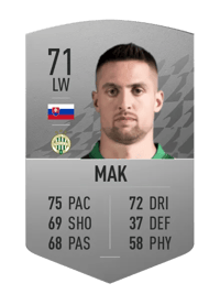 Róbert Mak Common 71 OVR
