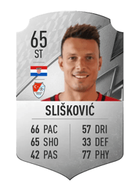 Petar Slišković Rare 65 OVR