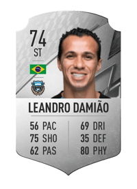 Leandro Damião Rare 74 OVR
