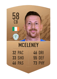Shane McEleney Common 58 OVR