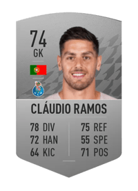 Cláudio Ramos Common 74 OVR