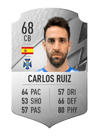 Carlos Ruiz Rare 68 OVR