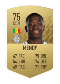 Nampalys Mendy Common 75 OVR