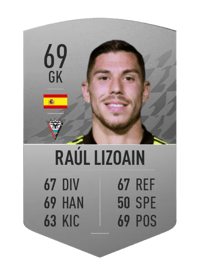 Raúl Lizoain Common 69 OVR