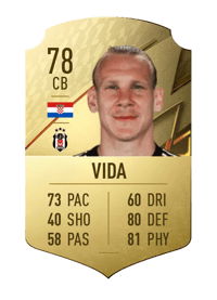 Domagoj Vida Rare 78 OVR