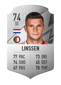 Bryan Linssen Rare 74 OVR