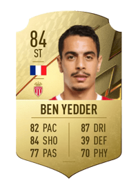 Wissam Ben Yedder Rare 84 OVR