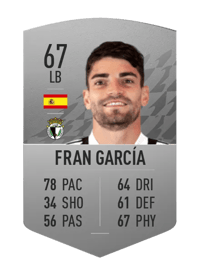 Fran García Common 67 OVR