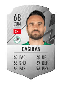 Musa Çağıran Rare 68 OVR