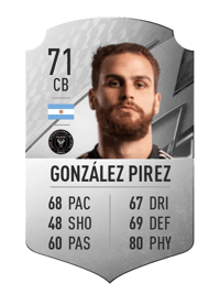 Leandro González Pirez Rare 71 OVR
