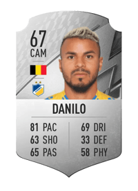 Danilo Rare 67 OVR