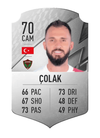 Emre Çolak Rare 70 OVR