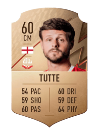 Andrew Tutte Rare 60 OVR