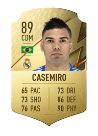 Casemiro Rare 89 OVR