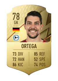 Stefan Ortega Rare 78 OVR