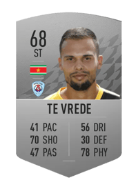 Mitchell te Vrede Common 68 OVR