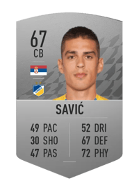 Vujadin Savić Common 67 OVR