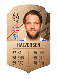 Ole Jørgen Halvorsen Rare 64 OVR