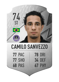 Camilo Sanvezzo Rare 74 OVR