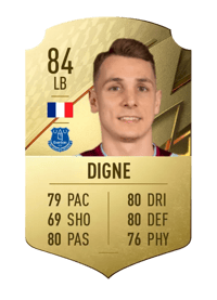Lucas Digne Rare 84 OVR
