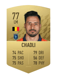 Nacer Chadli Common 77 OVR