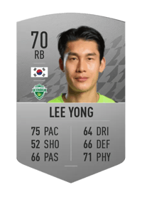 Lee Yong Common 70 OVR