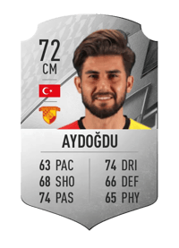 Soner Aydoğdu Rare 72 OVR