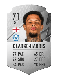 Jonson Clarke-Harris Rare 71 OVR