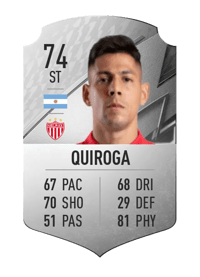 Mauro Quiroga Rare 74 OVR