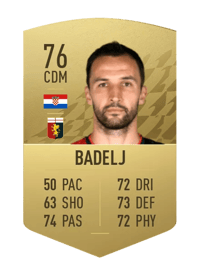 Milan Badelj Common 76 OVR