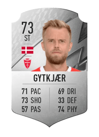 Christian Gytkjær Rare 73 OVR