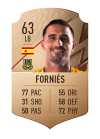 Forniés Rare 63 OVR