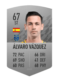 Álvaro Vázquez Common 67 OVR