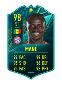 Sadio Mané PLAYER MOMENTS 98 OVR