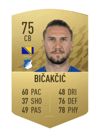 Ermin Bičakčić Common 75 OVR