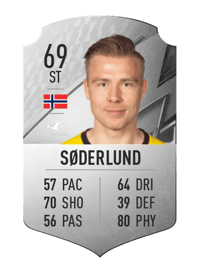 Alexander Søderlund Rare 69 OVR