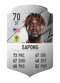 CJ Sapong Rare 70 OVR