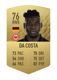 Danny da Costa Common 76 OVR
