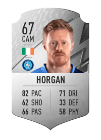 Daryl Horgan Rare 67 OVR