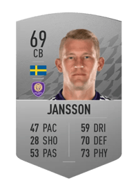 Robin Jansson Common 69 OVR