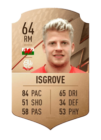 Lloyd Isgrove Rare 64 OVR