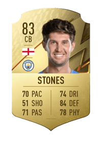 John Stones Rare 83 OVR
