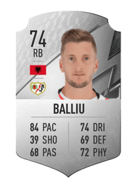 Iván Balliu Rare 74 OVR